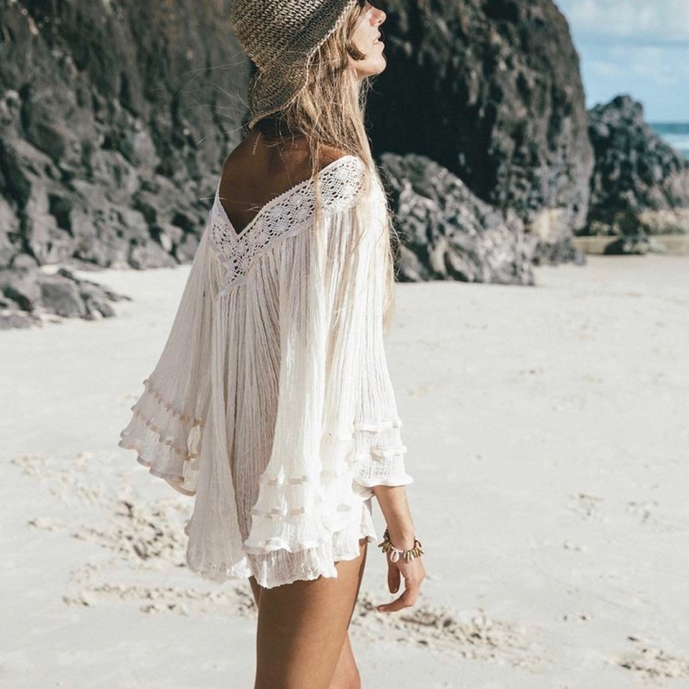 JEN’S PIRATE BOOTY Angelic Janis TUNIC TOP never worn no tags